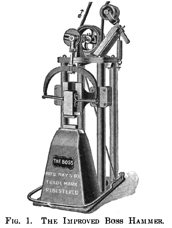 Novelty Iron Works - 1908 Article-Novelty Iron Works, Improved Boss Hammer