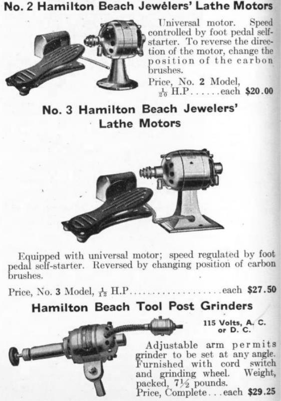 Hamilton Beach Manufacturing Co. 1924 Catalog