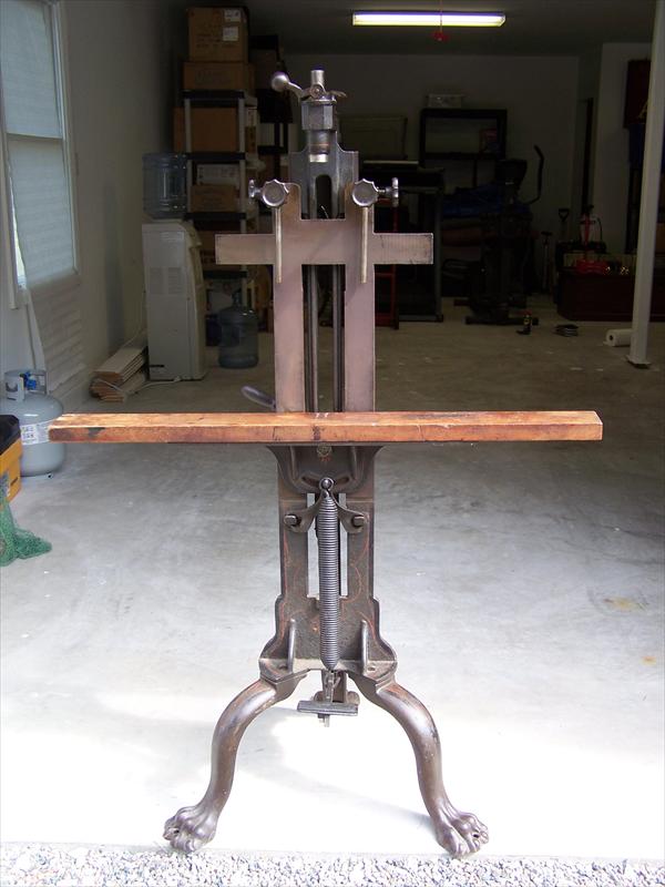 W.F. & John Barnes & Co. Mortising Machine & Chise US 895.00