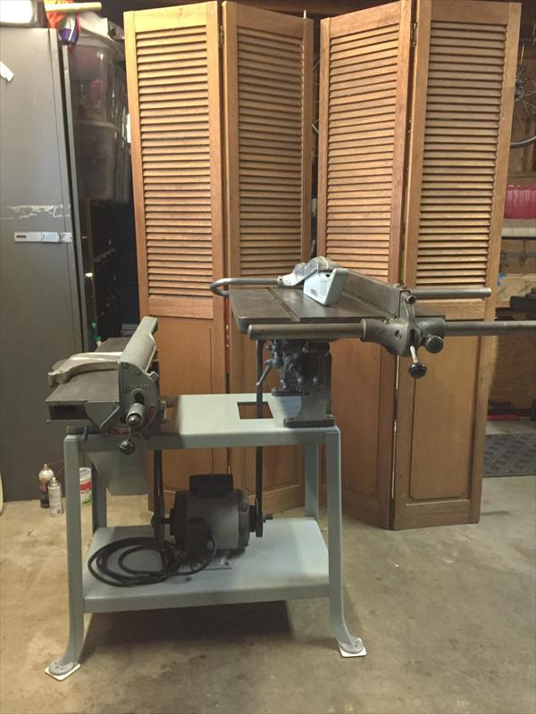 Vintage Delta Table Saw/ Jointer Comb. "All" Cast US 650.00 (Corte Madera, California