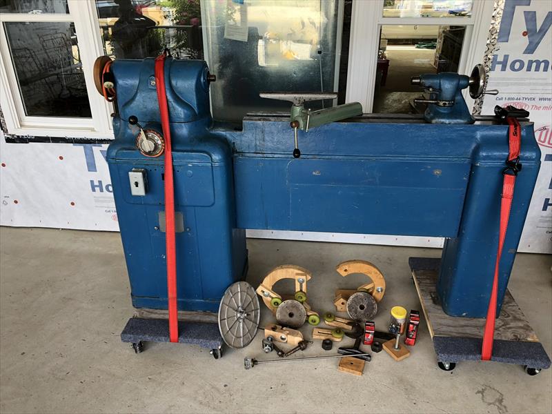 Brodhead Garrett variable speed wood turning Lathe US 800.00 (Spring