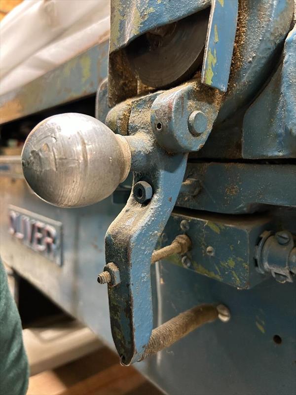 WTB Oliver Model 166 Jointer Brake Assembly 1947 Y US 1.00 (Topeka