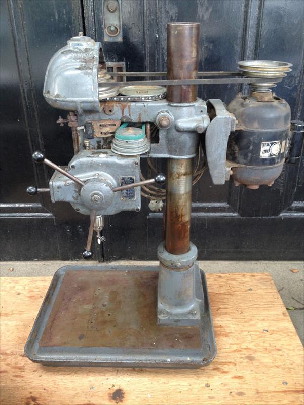 20" Walker Turner Drill Press w Auto Feed 220 1ph US 425.00