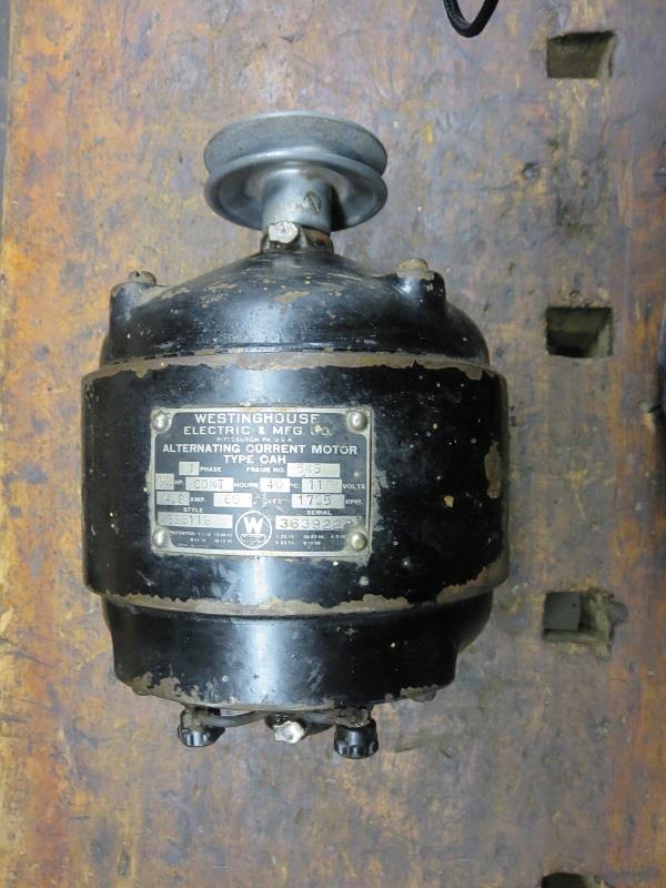 Westinghouse electric motor vintage US 25.00 (brighton, mi