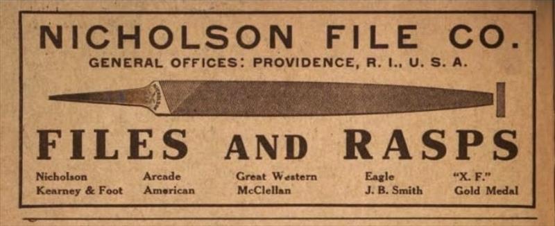 1910 Nicholson advertisement